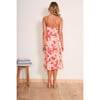 Women's Lohan Romance Floral Print Skirt, Pink & Red - Skirts - 3