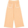 Pauline Vichy Pant, Orange - Pants - 1 - thumbnail