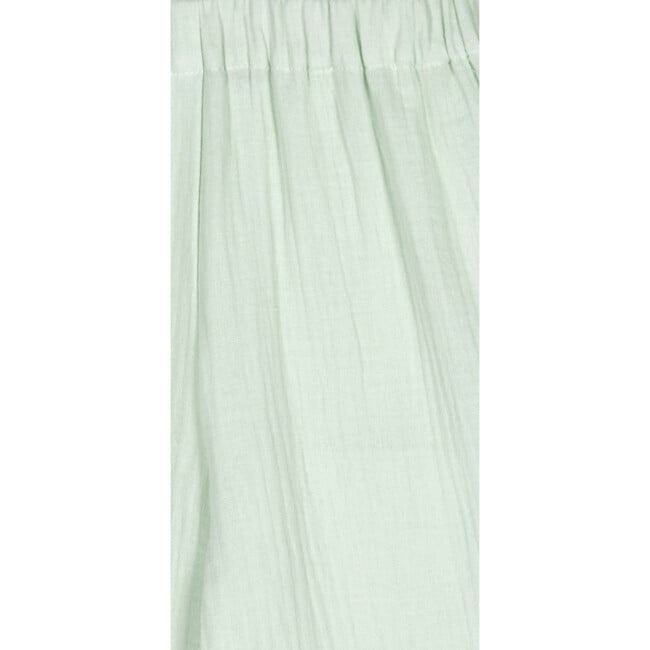 Elise Muslin Ruffle Pant, Green Lily - Pants - 2