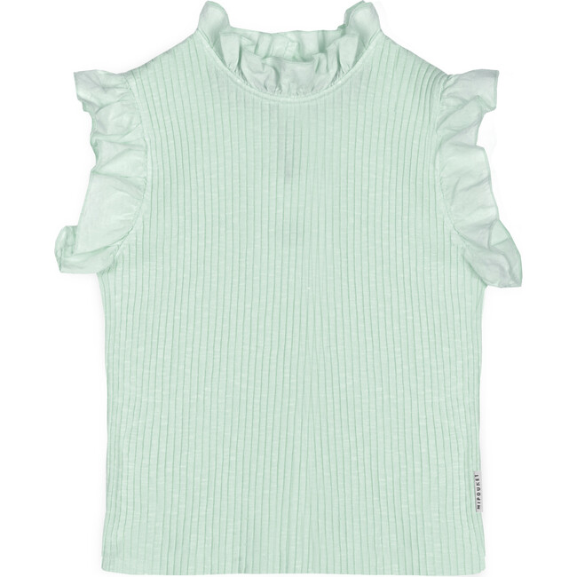 Charlotte Jersey Top, Green Lily