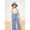 Carine Denim Pant, Blue - Pants - 3