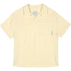 Nicolo Muslin Polo Shirt, Vainilla - Polo Shirts - 1 - thumbnail