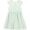 Alice Muslin Collared Dress, Green Lily - Dresses - 1 - thumbnail