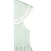 Alice Muslin Collared Dress, Green Lily - Dresses - 3