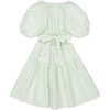 Marine Muslin Cut-Out Dress, Green Lily - Dresses - 1 - thumbnail