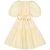 Marine Muslin Cut-Out Dress, Vainilla - Dresses - 1 - thumbnail