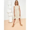 Léna Dots Muslin Dress, Cream & Caramel - Dresses - 3