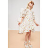 Océane Linen Dress, Cream & Rust - Dresses - 3