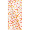Mia Satin Skirt, Cream & Coral - Skirts - 2