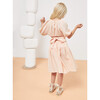 Marine Muslin Cut-Out Dress, Salmon - Dresses - 4