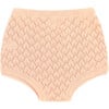 Dakota Cotton Openwork Short, Light Salmon - Shorts - 1 - thumbnail