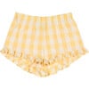 Colette Short, Yellow - Shorts - 1 - thumbnail