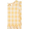 Isabelle Vichy Dress, Yellow - Dresses - 3