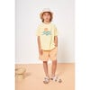 Léo Sarga Bermuda, Peach - Shorts - 2