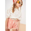 Anette Muslin Short, Coral - Shorts - 4