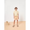 Léo Sarga Bermuda, Peach - Shorts - 3