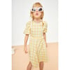 Isabelle Vichy Dress, Yellow - Dresses - 5