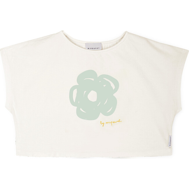 Flora Organic Jersey T-Shirt, Green Lily