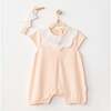 Spring Birds Shortie & Headband, Pink - Bodysuits - 2