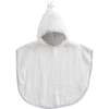 Muslin Cotton Poncho, White - Towels - 1 - thumbnail