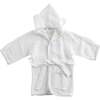 Muslin Cotton Bathrobe, White - Robes - 1 - thumbnail