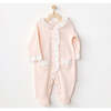 Duck Pocket Ruffle Babygrow, Pink - Onesies - 2