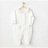 Duck Pocket Ruffle Babygrow, White - Onesies - 2