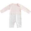 Duck Colorblock Romper, Pink - Rompers - 1 - thumbnail