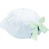 Golf Flag Bow Baseball Hat, White - Hats - 2