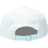 Tennis Baseball Hat, White - Hats - 3