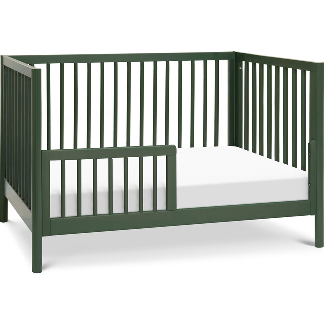Birdie 3-In-1 Convertible Crib, Forest Green - Cribs - 4