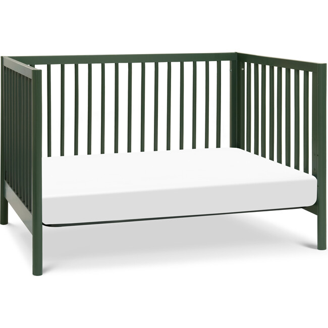 Birdie 3-In-1 Convertible Crib, Forest Green - Cribs - 5