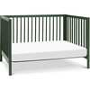 Birdie 3-In-1 Convertible Crib, Forest Green - Cribs - 5