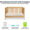 Birdie 3-In-1 Convertible Crib, Honey - Cribs - 6
