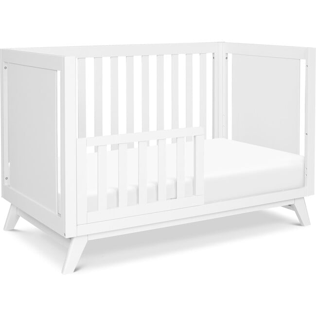 Otto 3-in-1 Convertible Crib, White - Cribs - 4