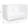 Otto 3-in-1 Convertible Crib, White - Cribs - 7