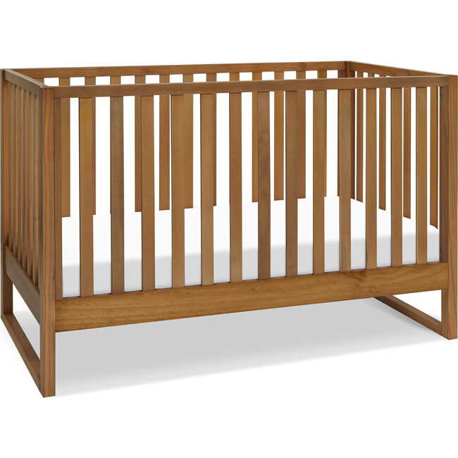 Hunter 3-In-1 Convertible Crib, Chestnut - Cribs - 1