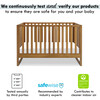 Hunter 3-In-1 Convertible Crib, Chestnut - Cribs - 6