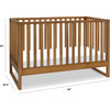 Hunter 3-In-1 Convertible Crib, Chestnut - Cribs - 9