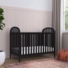 Beau 3-In-1 Convertible Crib, Ebony - Cribs - 2