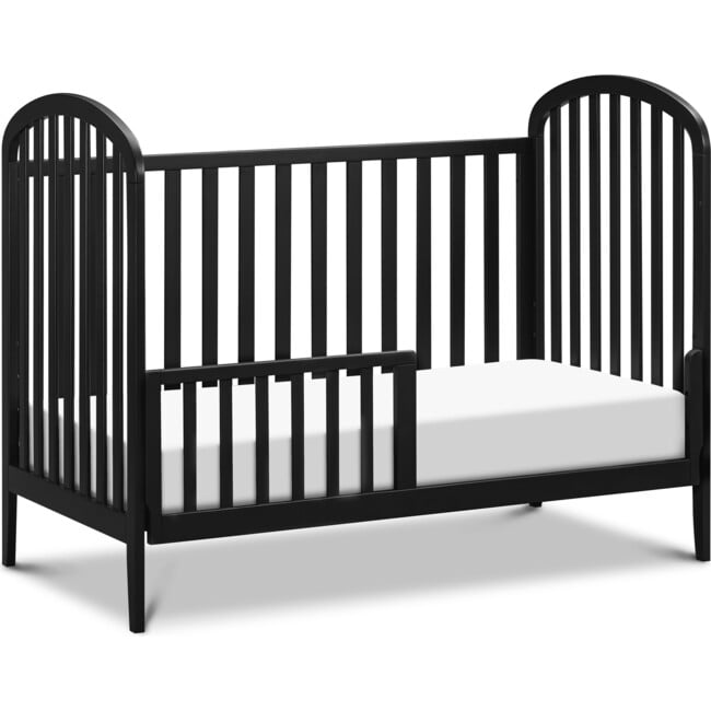 Beau 3-In-1 Convertible Crib, Ebony - Cribs - 4