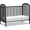 Beau 3-In-1 Convertible Crib, Ebony - Cribs - 5