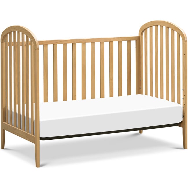 Beau 3-In-1 Convertible Crib, Honey - Cribs - 5