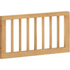 Toddler Bed Wooden Safety Full Rail Conversion Kit, Honey - Cribs - 1 - thumbnail