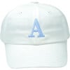 Customizable Baseball Hat, White - Hats - 1 - thumbnail