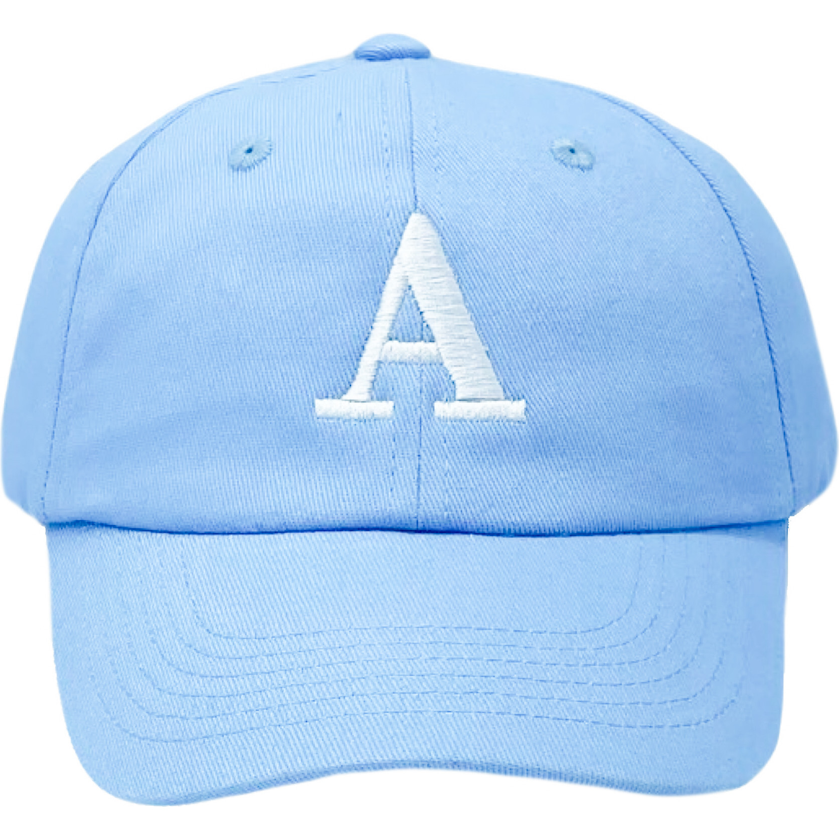 Customizable Baseball Hat, Blue - Hats - 1