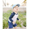 Customizable Baseball Hat, Blue - Hats - 6