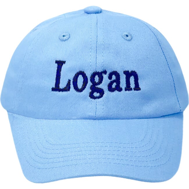 Customizable Baseball Hat, Blue - Hats - 7