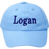 Customizable Baseball Hat, Blue - Hats - 7