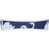 Posh Swans Print Heart Neck Strapless Bikini Top, Navy - Two Pieces - 3